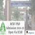 BCKV PhD Admission 2024-25 Open Via ICAR; Report on February 28